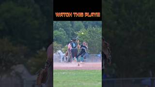 🥎⚡ Smooth Double Play Attempt Softball Shortstop Shines softball [upl. by Fitzsimmons]