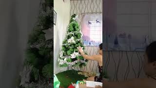 my simple Christmas tree designdiy  RED Angels [upl. by Secunda]