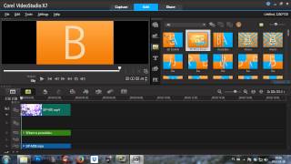 Jak montować przy użyciu Corel Videostudio pro X7 [upl. by Nodyl]