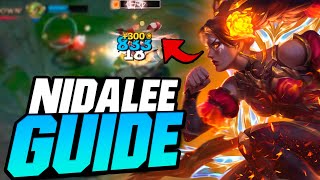 IN DEPTH NIDALEE GUIDE TO CLIMB IN EVERY ROLE  HOW TO NIDALEE JUNGLE  144 [upl. by Stutman]