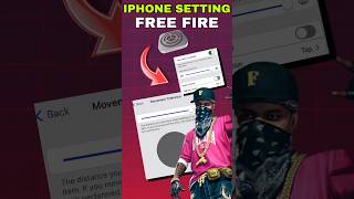 🤫 iPhone Macro Settings Free Fire 😱  iPhone Settings ✅ [upl. by Aicinod307]