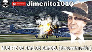 MUERTE 😔 DE CARLOS GARDEL 📹🎶 Reconstrucción EL REY 👑 DEL TANGO [upl. by Cyprian450]