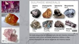 Conceitos básicos de Mineralogia  Parte 01 [upl. by Manus]