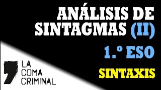 Sintaxis Tarea 292 Análisis de sintagmas Ejercicio de repaso [upl. by Edlin374]