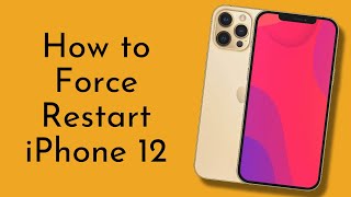 How to Force Restart iPhone 12 Quick Guide [upl. by Assedo727]