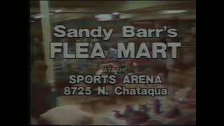 Sandy Barrs Flea Market at the Portland Sports Arena  1990 commercial [upl. by Farron]