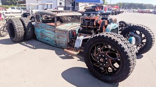 Redneck Rumble 2023  Rat Rod Car Show  Friday September 15th [upl. by Aneeuqahs]