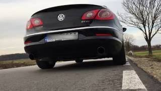 Passat cc 20 tsi MG Motorsport exhaust sound [upl. by Lais]