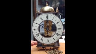 HERMLE SKELETON CLOCK demo 3 Maltese [upl. by Bodrogi]