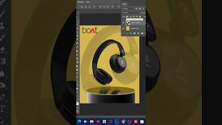 How to Create Banner in Photoshop photoshop [upl. by Aroled704]