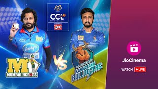 Mumbai Heroes Vs Karnataka Bulldozers  Celebrity Cricket League  S10  Match Replay  Match 5 [upl. by Aicats]