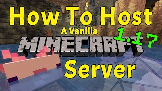 How To Make A Minecraft 1171 Server Hosting Your Own Vanilla Server is EASY [upl. by Ellie353]