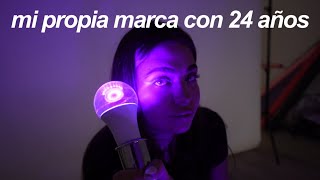 ASÍ CREÉ MI MARCA DE MAQUILLAJES CON 24 AÑOS vlog [upl. by Monika249]