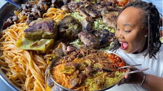 Eating Somali Food  Birmingham UK [upl. by Aziaf]