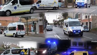 ASSU 59 et véhicules bariatrique en urgence à Dunkerque compilation [upl. by Markiv907]