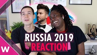 Russia  Eurovision 2019 reaction video  Sergey Lazarev quotScreamquot [upl. by Yolanda347]