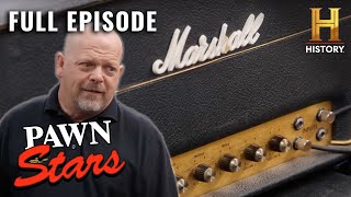 Pawn Stars Rockstar Amp Gets Rick AMPED UP S14 E25  Full Episode [upl. by Japha845]