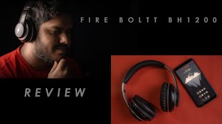 FIRE BOLTT BLAST 1200  BLUETOOTH ONEAR HEADPHONE [upl. by Kcirdderf40]