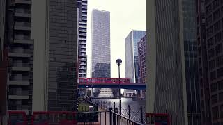 DLR  Canary Wharf London [upl. by Nylhsoj892]