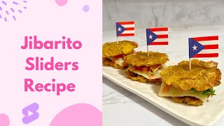 Jibarito de Puerto Rico  Plantain Sandwich Recipe jibarito puertoricanfood [upl. by Arikahs]