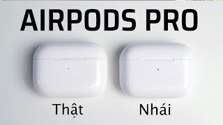 Trên tay AirPods Pro fake nhái rất giống thật [upl. by Yurik]