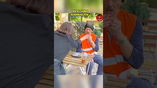 Woman Snatched Food From This Cleaner Mans Mouth [upl. by Wurtz]