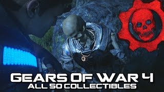 Gears of War 4  ALL 50 Collectibles amp COG Tags  Locations Guide  Completist Achievement [upl. by Ades]