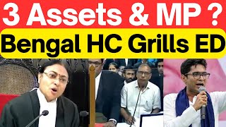 Where Abhishek Banerjee Assets  Bengal HC Grills EDCBI HighCourtIndia LawChakra Analysis [upl. by Skantze]