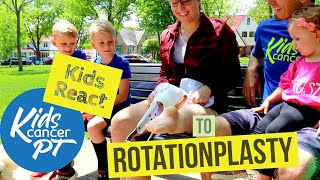 Kids React to Rotationplasty and Shannas PT Exercises [upl. by Nolad613]