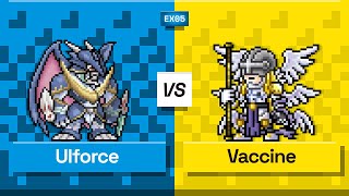 Digimon TCG UlforceVeedramon vs Yellow Vaccine EX5 Match [upl. by Auka]