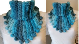 Col au CROCHET Très FACILE💕😍crochet tutocrochet crochetlovers [upl. by Duyne637]