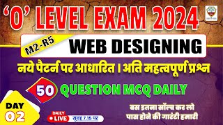 olevel Marathon Class  M2R5 Web Designing amp Publishing  100 MCQ Solve  Live Class  Day  02 [upl. by Aven]