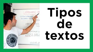 Tipos de textos ¡TODOS Narrativo argumentativo descriptivo expositivo [upl. by Geraldine]