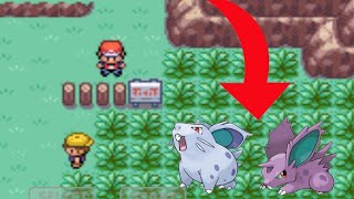 How To Catch Nidoran♂️ And Nidoran♀️ In Pokemon Fire Red amp Leaf Green [upl. by Handy]