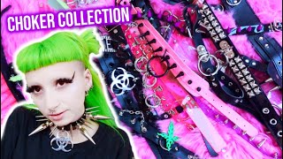 La mia COLLEZIONE DI CHOKER aggiornata [upl. by Ralina]