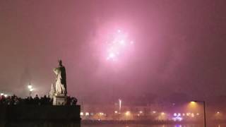 Prosit Neujahr Feuerwerk über Würzburg [upl. by Ahseit67]