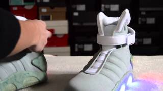 Air Mag Back to the future shoe Review Reps [upl. by Eihtak]