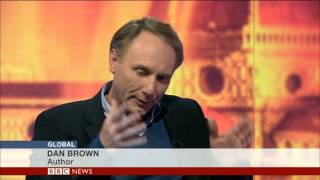 DAN BROWN INFERNO INTERVIEW BBC WORLD NEWS [upl. by Converse]