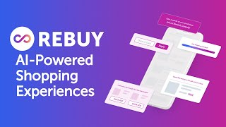 Rebuy Endtoend personalization platform for ecommerce [upl. by Leuams68]