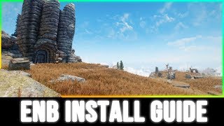 Skyrim Special Edition  How To Install ENB Mods Tutorial [upl. by Alohcin]