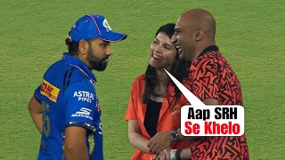 Rohit Sharma get speechless when Kavya Maran offered Sunrisers Hyderabad Captaincy to him MI vs SRH [upl. by Suhpesoj]