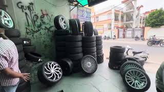 17 inch alloy wheels with tyre low price trial video ￼ [upl. by Gardener]