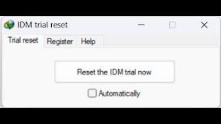 How to Register IDM without Serial Key  IDM Trial Reset  2024  IDM [upl. by Akemyt]