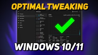 Change These SETTINGS to OPTIMIZE Windows 1011 for GAMING amp Performance  2023 [upl. by Ellehsar]