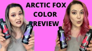 Arctic Fox Color Review  Electric Paradise amp Girls Night [upl. by Gennaro]