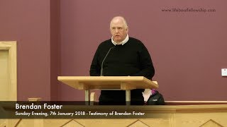 Testimony of Brendan Foster [upl. by Rollin]