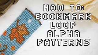 Bookmark start for alphas step by step  Loop inside the friendship bracelet  VLATKAKNOTS TUTORIALS [upl. by Soilissav]