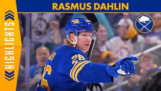 RASMUS DAHLIN  Watch Some Of Ras Best Points From The 202324 Buffalo Sabres Season [upl. by Ecnerat]