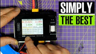 ToolkitRC M6D 500W 15A DC Dual Channel Smart Charger  full review [upl. by Naj630]