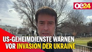 USGeheimdienste warnen vor Invasion der Ukraine [upl. by Eelarol]